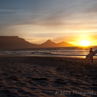 Sunsets in Cape Town